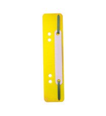 Pressini fermafogli - 38x150 mm - giallo - Durable - conf. 25 pezzi Pressini fermafogli - 38x150 mm - giallo - Durable - conf. 25 pezzi
