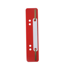 Pressini fermafogli - 38x150 mm - rosso - Durable - conf. 25 pezzi Pressini fermafogli - 38x150 mm - rosso - Durable - conf. 25 pezzi