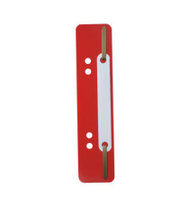 Pressini fermafogli - 38x150 mm - rosso - Durable - conf. 25 pezzi
