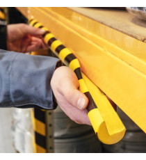 Profilo paracolpi angolare C25R - giallo/nero - Durable