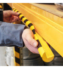 Profilo paracolpi angolare C25R - giallo/nero - Durable