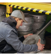 Profilo paracolpi angolare C25R - giallo/nero - Durable