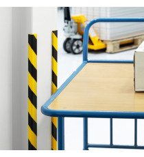 Profilo paracolpi E8 - per spigoli - giallo/nero - Durable