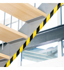 Profilo paracolpi E8 - per spigoli - giallo/nero - Durable