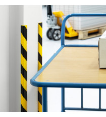 Profilo paracolpi E8 - per spigoli - giallo/nero - Durable