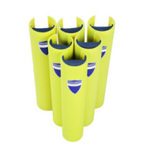 Protezione per scaffalature - per montanti larghi 70-87 mm - H 60 cm - giallo fluo - Rack Armour Protezione per scaffalature - per montanti larghi 70-87 mm - H 60 cm - giallo fluo - Rack Armour