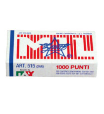 Punti 515 - 24/6 - acciaio naturale - metallo - Zenith - conf. 1000 punti