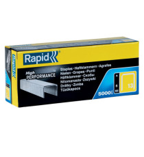 Punti galvanizzati - 13/6 - 6 mm - metallo - Rapid - conf. 5000 pezzi