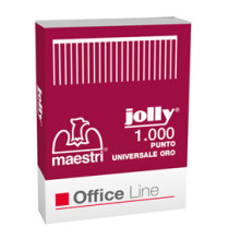Punti Jolly Oro - 6/4 - oro - Romeo Maestri - conf. 1000 pezzi Punti Jolly Oro - 6/4 - oro - Romeo Maestri - conf. 1000 pezzi
