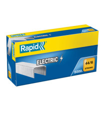 Punti Rapid Special Electric - 44/6 - acciaio zincato - metallo - Rapid - conf. 5000 pezzi Punti Rapid Special Electric - 44/6 - acciaio zincato - metallo - Rapid - conf. 5000 pezzi