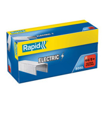 Punti Rapid Special Electric - 44/8 - acciaio zincato - metallo - Rapid - conf. 5000 pezzi Punti Rapid Special Electric - 44/8 - acciaio zincato - metallo - Rapid - conf. 5000 pezzi