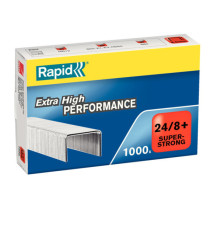 Punti Rapid Super Strong - 24/8+ - metallo - Rapid - conf. 1000 pezzi