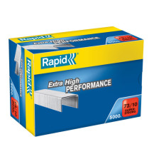 Punti Rapid Super Strong - 73/10 - acciaio zincato - metallo - Rapid - conf. 5000 pezzi Punti Rapid Super Strong - 73/10 - acciaio zincato - metallo - Rapid - conf. 5000 pezzi