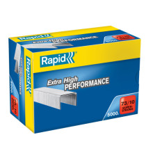 Punti Rapid Super Strong - 73/10 - acciaio zincato - metallo - Rapid - conf. 5000 pezzi Punti Rapid Super Strong - 73/10 - acciaio zincato - metallo - Rapid - conf. 5000 pezzi