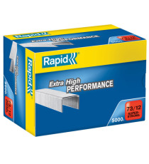 Punti Rapid Super Strong - 73/12 - acciaio zincato - metallo - Rapid - conf. 5000 pezzi Punti Rapid Super Strong - 73/12 - acciaio zincato - metallo - Rapid - conf. 5000 pezzi