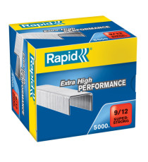 Punti Rapid Super Strong - alti spessori - 9/12 - acciaio zincato - metallo - Rapid - conf. 5000 pezzi Punti Rapid Super Strong - alti spessori - 9/12 - acciaio zincato - metallo - Rapid - conf. 5000 pezzi