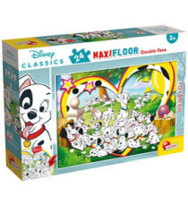 Puzzle Maxi Dinsey Carica 101 - 24 pezzi - Lisciani Puzzle Maxi Dinsey Carica 101 - 24 pezzi - Lisciani