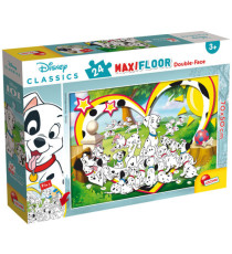 Puzzle Maxi Dinsey Carica 101 - 24 pezzi - Lisciani Puzzle Maxi Dinsey Carica 101 - 24 pezzi - Lisciani