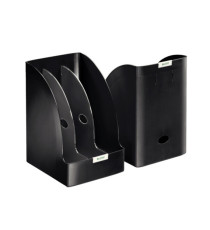 Portariviste Leitz Plus Jumbo - 24 x 31 x 21 cm - nero - Leitz Portariviste Leitz Plus Jumbo - 24 x 31 x 21 cm - nero - Leitz