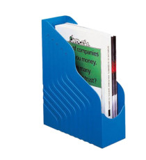 Portariviste Magazine Rack Jumbo - 25 x 32 cm - dorso 10 cm - blu - Rexel Portariviste Magazine Rack Jumbo - 25 x 32 cm - dorso 10 cm - blu - Rexel