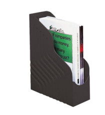 Portariviste Magazine Rack Jumbo - 25 x 32 cm - dorso 10 cm - nero - Rexel Portariviste Magazine Rack Jumbo - 25 x 32 cm - dorso 10 cm - nero - Rexel