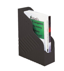 Portariviste Magazine Rack Jumbo - 25 x 32 cm - dorso 10 cm - nero - Rexel Portariviste Magazine Rack Jumbo - 25 x 32 cm - dorso 10 cm - nero - Rexel