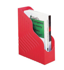 Portariviste Magazine Rack Jumbo - 25 x 32 cm - dorso 10 cm - rosso - Rexel Portariviste Magazine Rack Jumbo - 25 x 32 cm - dorso 10 cm - rosso - Rexel