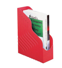 Portariviste Magazine Rack Jumbo - 25 x 32 cm - dorso 10 cm - rosso - Rexel Portariviste Magazine Rack Jumbo - 25 x 32 cm - dorso 10 cm - rosso - Rexel