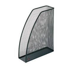 Portariviste Mesh - 26 x 8 x 33,5 cm - rete metallica - nero - Alba Portariviste Mesh - 26 x 8 x 33,5 cm - rete metallica - nero - Alba