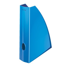 Portariviste WOW - 27,2 x 7,3 x 31,8 cm - blu - Leitz Portariviste WOW - 27,2 x 7,3 x 31,8 cm - blu - Leitz