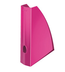 Portariviste WOW - 27,2 x 7,3 x 31,8 cm - fucsia - Leitz Portariviste WOW - 27,2 x 7,3 x 31,8 cm - fucsia - Leitz