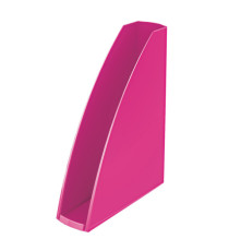 Portariviste WOW - 27,2 x 7,3 x 31,8 cm - fucsia - Leitz Portariviste WOW - 27,2 x 7,3 x 31,8 cm - fucsia - Leitz