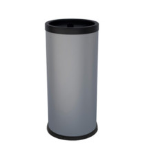 Posacenere autoestinguente coperto da terra - diametro 31 cm - H 72 cm - grigio - Stilcasa Posacenere autoestinguente coperto da terra - diametro 31 cm - H 72 cm - grigio - Stilcasa