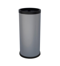Posacenere autoestinguente coperto da terra - diametro 31 cm - H 72 cm - grigio - Stilcasa Posacenere autoestinguente coperto da terra - diametro 31 cm - H 72 cm - grigio - Stilcasa