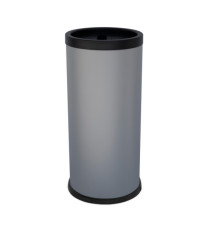 Posacenere autoestinguente coperto da terra - diametro 31 cm - H 72 cm - grigio - Stilcasa Posacenere autoestinguente coperto da terra - diametro 31 cm - H 72 cm - grigio - Stilcasa