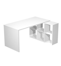Postazione Home-Office - 6 caselle - 140 x 104 x 72,4 cm - bianco Postazione Home-Office - 6 caselle - 140 x 104 x 72,4 cm - bianco
