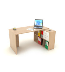Postazione Home-Office - 6 caselle - 140 x 104 x 72,4 cm - rovere Postazione Home-Office - 6 caselle - 140 x 104 x 72,4 cm - rovere