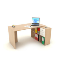 Postazione Home-Office - 6 caselle - 140 x 104 x 72,4 cm - rovere Postazione Home-Office - 6 caselle - 140 x 104 x 72,4 cm - rovere