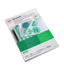 Pouches - A3 - 303 x 426 mm - 2 x 75 micron - A3 - GBC - scatola 100 pezzi Pouches - A3 - 303 x 426 mm - 2 x 75 micron - A3 - GBC - scatola 100 pezzi