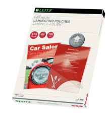 Pouches ILam - A3 - 303x426 mm - 2x175 micron - Leitz - conf. 100 pezzi Pouches ILam - A3 - 303x426 mm - 2x175 micron - Leitz - conf. 100 pezzi