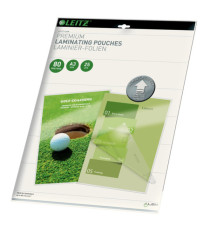 Pouches iLAM UDT - plastificazione a caldo - A3 - 303 x 426 mm - 2 x 80 micron - Leitz - scatola 25 pezzi Pouches iLAM UDT - plastificazione a caldo - A3 - 303 x 426 mm - 2 x 80 micron - Leitz - scatola 25 pezzi