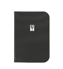 Portamenù Essential - A4 - 31,5 x 24 cm - nero - Securit