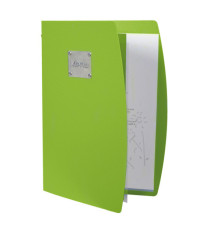 Portamenù Rio - 1 inserto doppio incluso - A4 - 24 x 34 cm - verde - Securit