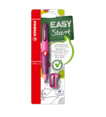 Portamine Easyergo - 3,15mm - per destrosi + affilamine - rosa - Stabilo Portamine Easyergo - 3,15mm - per destrosi + affilamine - rosa - Stabilo