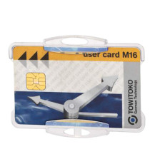 Portanome aperto - 5,4 x 8,7 cm - Durable - conf. 10 pezzi