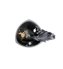 Portaombrelli - diametro 26 cm - H 60 cm - metallo - nero - Alba Portaombrelli - diametro 26 cm - H 60 cm - metallo - nero - Alba