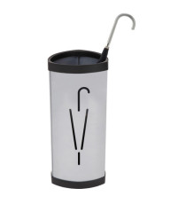 Portaombrelli - diametro 26 cm - H 60 cm - metallo - silver - Alba Portaombrelli - diametro 26 cm - H 60 cm - metallo - silver - Alba