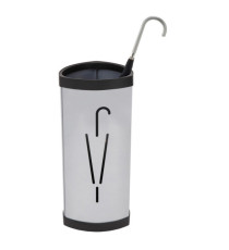 Portaombrelli - diametro 26 cm - H 60 cm - metallo - silver - Alba Portaombrelli - diametro 26 cm - H 60 cm - metallo - silver - Alba