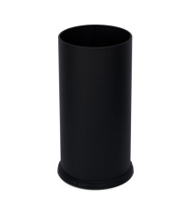 Portaombrelli Steel - con vaschetta interna - diametro 24 cm - H 49 cm - 22 L - acciaio - nero - Stilcasa Portaombrelli Steel - con vaschetta interna - diametro 24 cm - H 49 cm - 22 L - acciaio - nero - Stilcasa