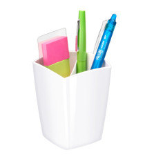 Portapenne 530 Mineral - 7,4 x 7,4 x 9,5 cm - bianco artico - Cep Portapenne 530 Mineral - 7,4 x 7,4 x 9,5 cm - bianco artico - Cep